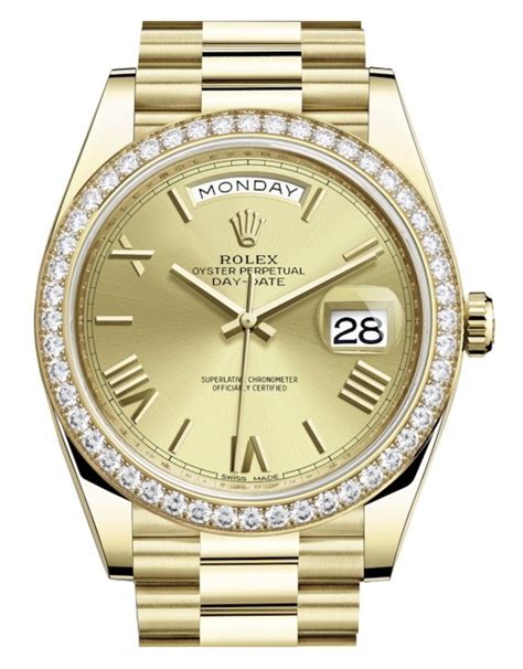 rolex day date ii gold replica|Rolex knockoff watches day date.